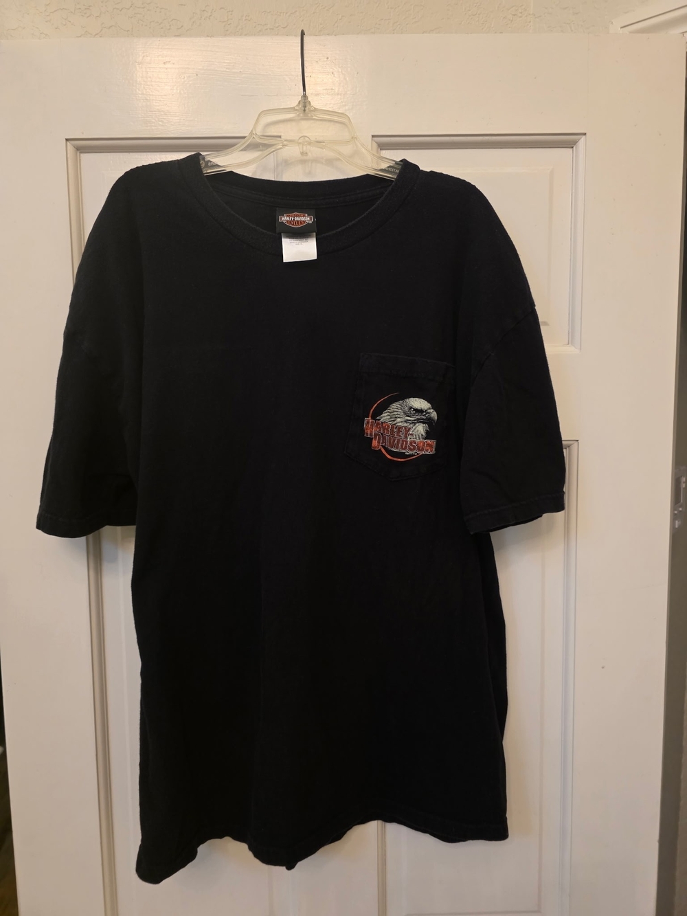 Harley-Davidson St. Pete Short Sleeve Pocket Tee, Eagle Graphic, Size XL